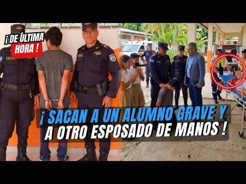 Alumno le dispara a su Compañero en Santa Ana y luego Manifestó algo