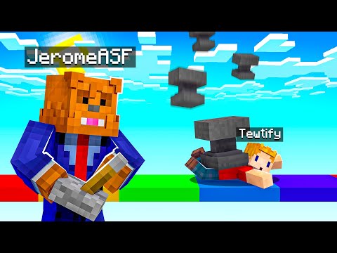 Sopravvivere alla pioggia di incudini in Minecraft