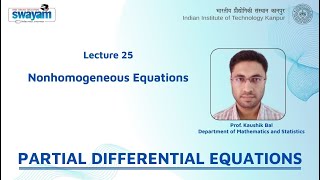 Lecture 25: Nonhomogeneous Equations