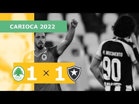 Boavista 1 x 1 Botafogo - Gols - 25/01 - Campeonato Carioca 2022