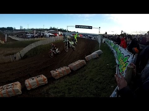 Clément Desalle crash at Valence International MX 2016
