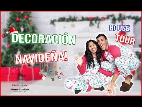 MONTANDO el ÁRBOL de NAVIDAD 🎄 + HOUSE TOUR de nuestra casa | VLOGMAS 5 | Andres y Alicia