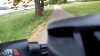 preview picture of video 'Fahrrad am Rhein Levetkusen'