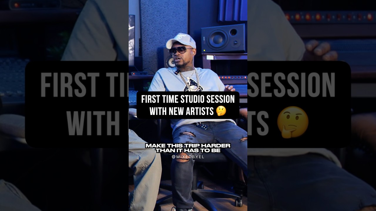 First Time Studio Session With A New Artist