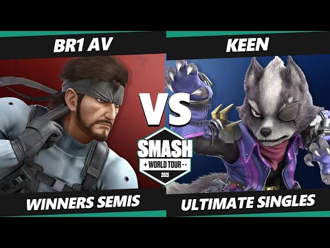 SWT S. America RF Winners Semis - Br1 AV (Snake) Vs. Keen (Wolf) SSBU Ultimate Tournament