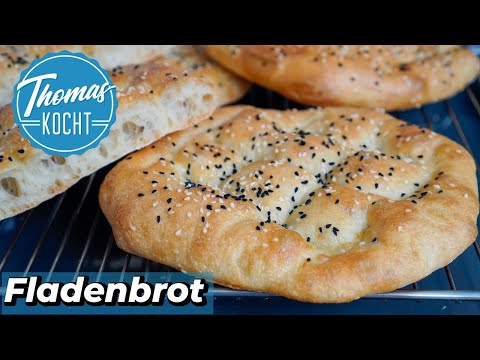 Fladenbrot selber machen / Pide Rezept