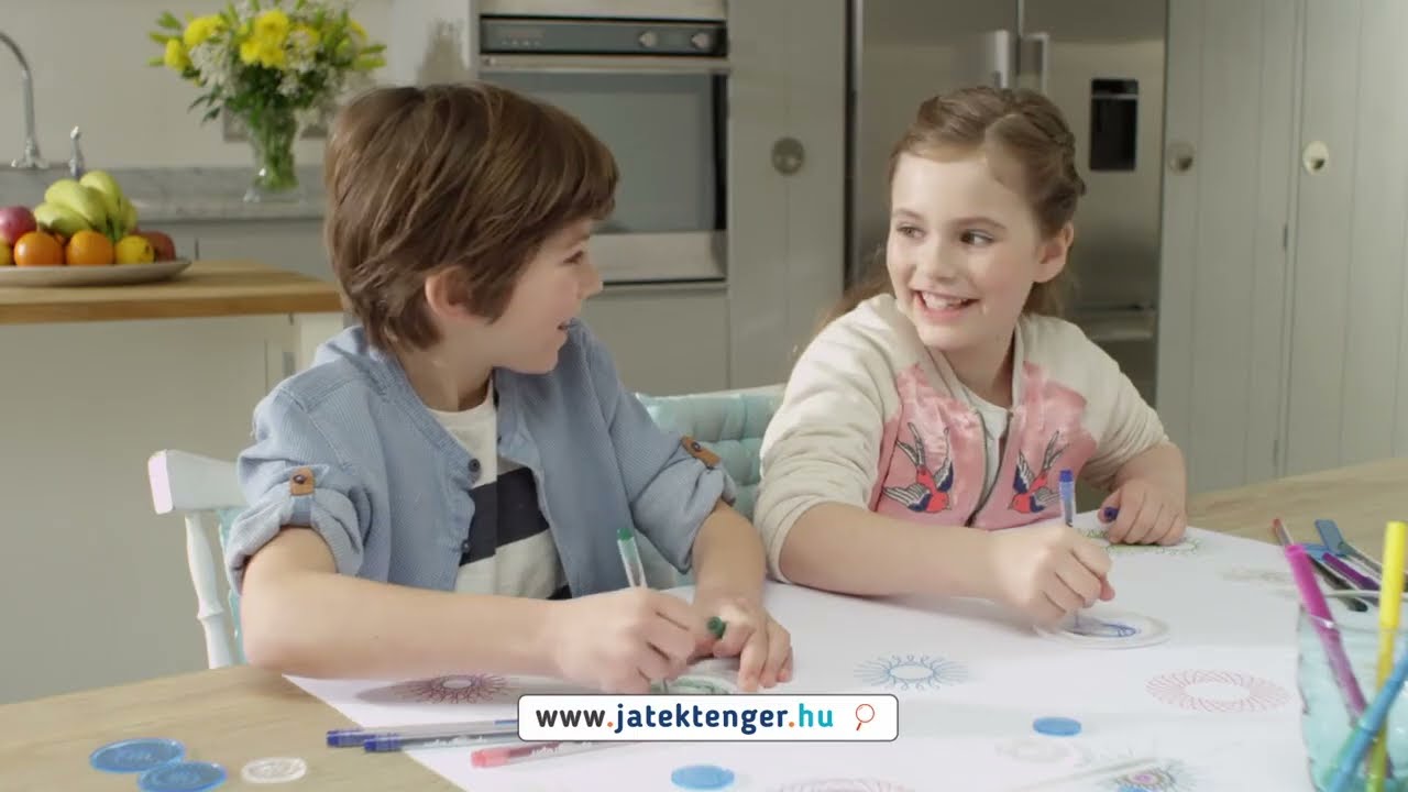 Spirograph 3D rajzoló szett videó