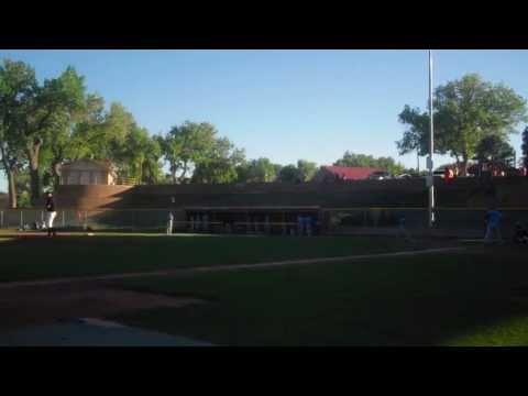 Anthony Smith strikes out Taos batter #1