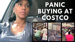 People Are Panic Buying at Costco and Shelves Are Already Emptying