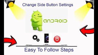 How To Change Side Button Settings Samsung