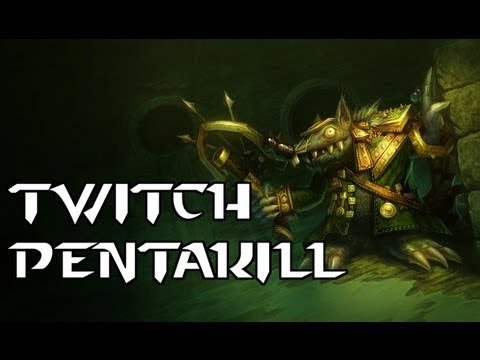 TWITCH PENTAKILL !! THE STINKY RAT DESTROYS 6.24 !! PRO ADC