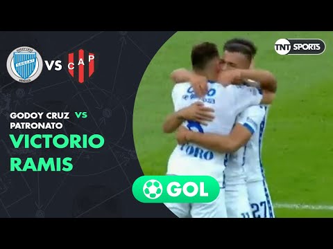 Victorio Ramis (1-0) Godoy Cruz vs Patronato | Fecha 24 - Superliga Argentina 2018/2019