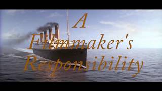 A Filmmaker's Responsibility video
