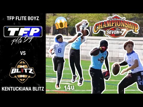 Prep Redzone's 14u National Championship Game Highlights‼️🔥 - TFP Flite Boys vs. Kentuckiana Blitz