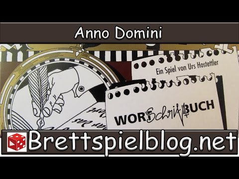 Test: Anno Domini - Wort, Schrift & Buch - Brettspielblog.net