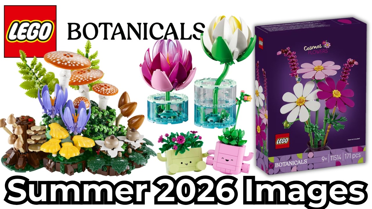 LEGO Botanical Summer 2026 Set Images!