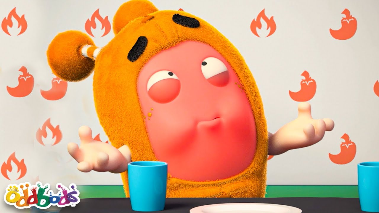 トウガラシ 👾  Oddbods 日本語  👾 オッドボッズ 👾 子供向けアニメ