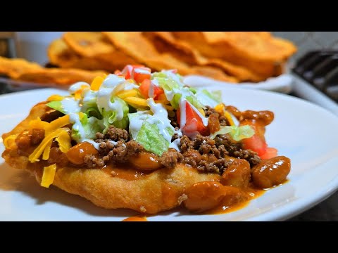 NAVAJO TACOS for dinner | Fry Bread Recipe