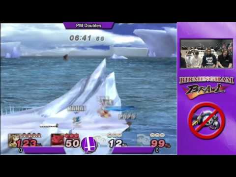 Birmingham Brawl 4 PM Doubles - Alias + Ark (Red) vs. Ice Climbers (Blue)