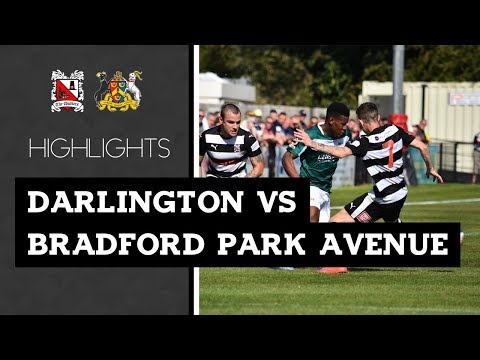 Darlington 0-1 Bradford Park Avenue - Vanarama National League North - 2019/20