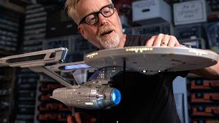 Adam Savage Unboxes Star Trek's USS Enterprise Refit Model!