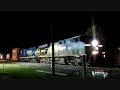 CSX Intermodal Train At Night Folkston Railwatch 2016