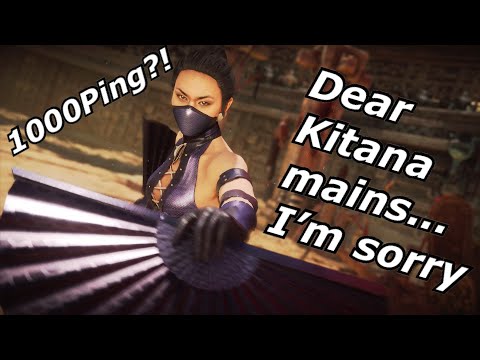 MK11 UMK3 Femme Fatale Kitana skin! I RAGEQUIT!!! Kombat League