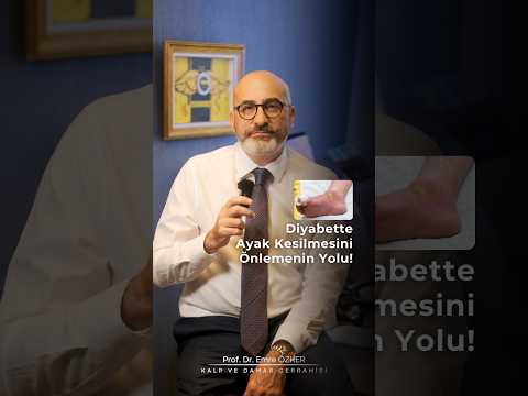 Diyabette Ayak Kesilmesini Önlemenin Yolu!