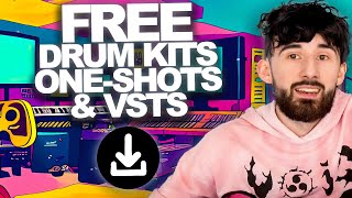 EVERY SOUND YOU NEED AS A PRODUCER (FREE ONE SHOTS, DRUM KITS, VSTS)