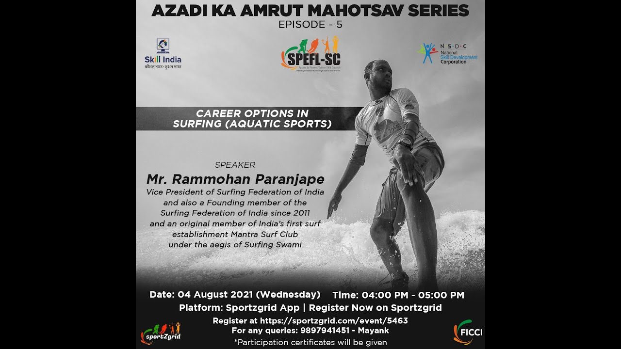 Career options in surfing (Aquatic Sports)