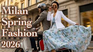Viral March 2026 Fashion Trends from Milan’s Streets | Beautiful Outfits & New March Trends ☀️