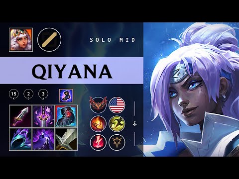 Qiyana Mid vs Sylas - NA Grandmaster Patch 26.02
