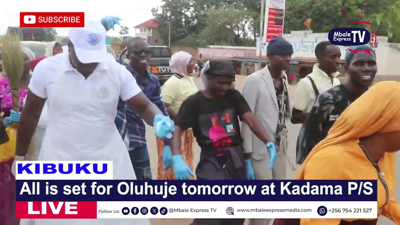 All is set for mega Oluhuje tomorrow Saturday at Kadama Primary School Kibuku district 