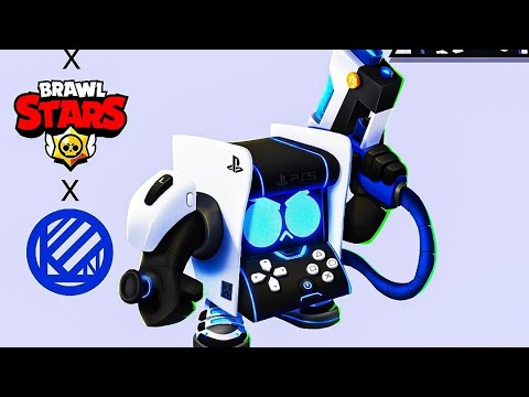 PS5 8-Bit | 8-Bit's Skin (Fanmade) | Brawl Stars