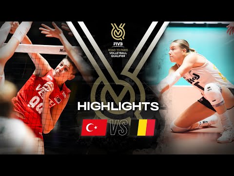 🇹🇷 TUR vs. 🇧🇪 BEL - Highlights | Women's OQT 2023