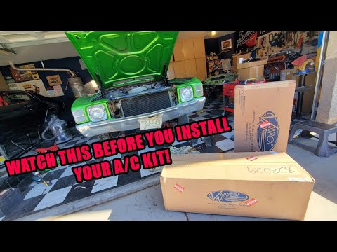 VINTAGE AIR INSTALL PREP! DO'S AND DON'TS!
