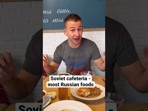 Comer em uma cafeteria soviética – Stolovaya