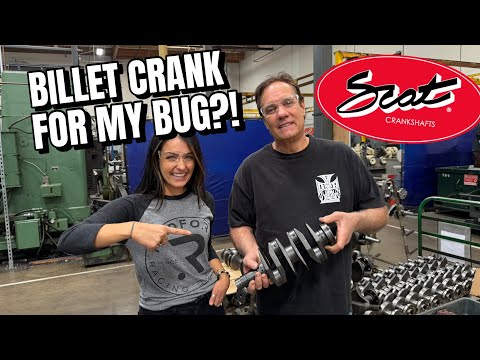 New Crankshaft and BIG Plans?? 🤨+ SCAT Crankshafts Tour! 