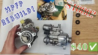 DIY BMW HPFP Rebuild walkthrough for n54/n55 335i 535xi 135i.