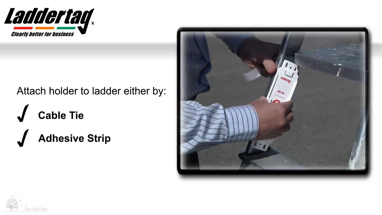 Visual tagging -  How To Use Laddertag | Scafftag | Visual tagging systems