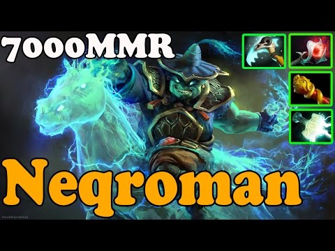 Dota 2 - Neqroman 7000 MMR Plays Storm Spirit vol 2 - Ranked Match Gameplay