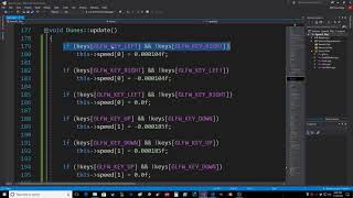 OpenGL   Particle System   Keyboard input   Moving around the first scene   Visual Studio 2017