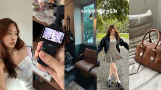 vlog ∙ weekend dates, osmo pocket 3 unboxing, new vintage designer bag | navigating my 20s