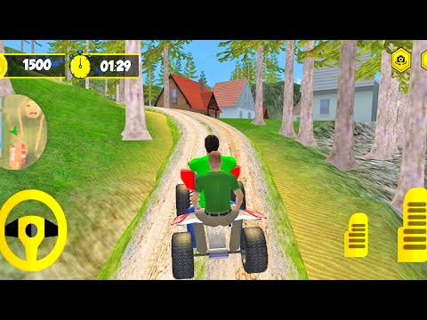 ATV Taxi Bike Simulator Racing Game | ATV Taxi Bike Game | Bike Race | Mountain Climb Game