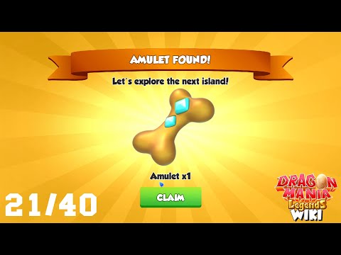 (21/40) How many Amulet do you have? | Dragon Mania Legends