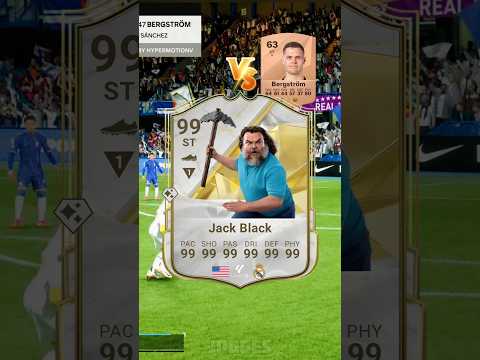When Jack Black is the Striker against every Chelsea Keeper 🔥☠️ Freekick Challenge #eafc25 #fc25