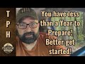 You Have Less Than A Year To Prepare Better Get Started