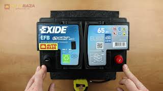 Exide EL652 - відео 1