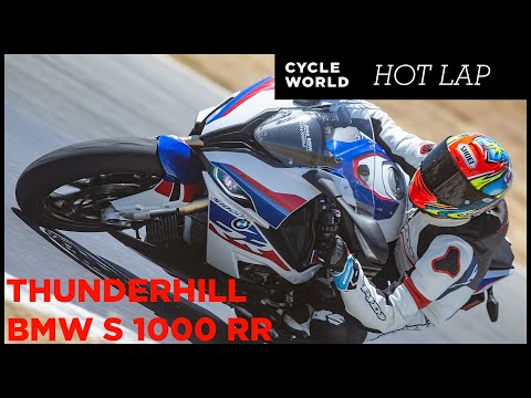 2020 BMW S 1000 RR Hot Lap At Thunderhill Raceway Park