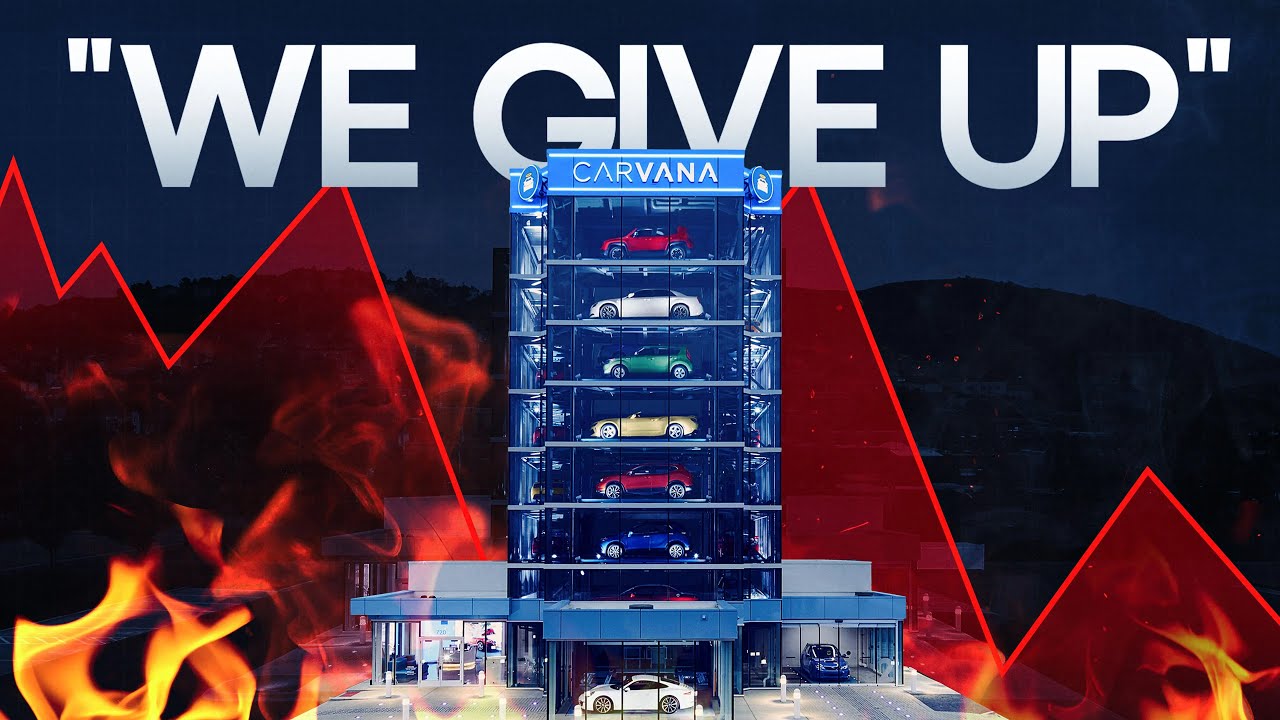 Carvana's $79 Billion Used Car Disaster...What Happened?